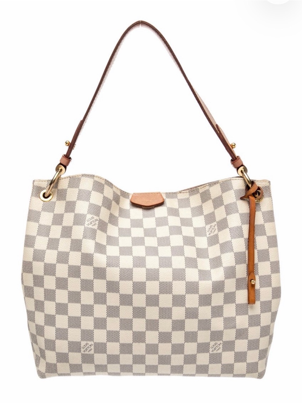 Louis Vuitton Graceful PM Damier Azur Shoulder Bag